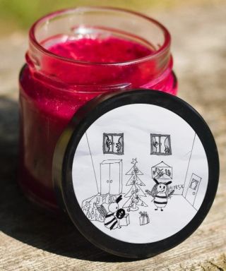 A máme tu první soutěžící v naší kreslicí soutěži "Jak včely slaví Vánoce", jsou jimi Adélka (8let) a Ondra (10let)...